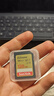 闪迪（SanDisk）128GB TF(MicroSD)内存卡 4K极速金卡A2 V30 U3行车记录仪 运动相机无人机 监控存储卡 读190MB/s 实拍图