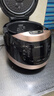 福库（CUCKOO）韩国进口高压力IH加热智能预约多功能家用电饭煲锅5升4-5人份CRP-HWF108FH 实拍图
