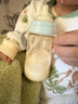 爱得利（evorie） 婴儿奶瓶6个月以上 宽口径带手柄带重力球PPSU奶瓶 300ml灰 实拍图