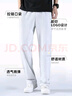 李宁运动裤男士卫裤春秋季休闲平口直筒时尚舒适透气跑步训练长裤子 实拍图