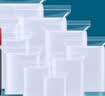 柯锐迩 小号加厚自封袋0号食品级PE密封袋防水防潮透明封口袋密实袋分装袋包装袋收纳整理袋【100只/套】 实拍图