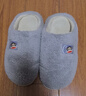 大嘴猴（Paul Frank）棉拖鞋男情侣时尚简约厚底家居保暖冬季拖鞋PF6661蓝色290 实拍图
