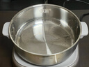 九阳（Joyoung）0涂层IH秒涮电火锅火锅专用锅电锅家用4-8人分体式可拆洗多功能电蒸锅不锈钢电煮锅6L火锅锅GN12 实拍图