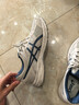亚瑟士ASICS男鞋透气跑鞋运动鞋缓震舒适跑步鞋 GEL-CONTEND 4 米白色/蓝色 42.5 实拍图