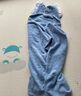 taoqibaby宝宝浴巾儿童带帽斗篷浴袍新生儿超软吸水浴巾洗澡连帽包巾速干 实拍图