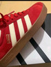 adidas「T头鞋」VL COURT复古休闲板鞋德训鞋男女阿迪达斯轻运动 浅猩红/暖香草色/黄色   35.5 实拍图