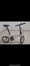 大行（DAHON）KT610折叠自行车16英寸单速男女学生上班上学城市通勤单车 白色 实拍图