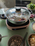美的电陶炉家用做饭炒菜用 大功率电磁炉电陶炉一套带锅 户外露营小型围炉煮茶器电火锅陶瓷炉不挑锅具 【2200W | 红外加热】单机 不挑锅具 实拍图