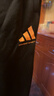 阿迪达斯 （adidas）长裤男女秋季宽松透气直筒裤跑步运动防风休闲裤 黑金 L 实拍图