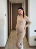 爱宝适孕妇秋冬秋衣秋裤月子服德绒保暖套装产妇喂奶哺乳衣卡其XL码M461 实拍图