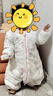 贝肽斯婴儿睡袋暖姜恒温儿童分腿睡袋婴幼儿防踢被睡衣冬季加厚 甜梦L 实拍图