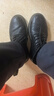 百丽黑曜石勇士厚底休闲加绒靴子户外工装马丁靴A1764DD4 黑绒里 39 实拍图