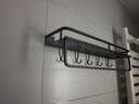 波洛克（Pollock）浴室置物架免打孔卫生间置物架卫生间挂件太空铝毛巾架置物架50D2 实拍图