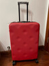 不莱玫行李箱女拉杆箱男旅行箱大容量结婚托运密码箱子22英寸plus 红色 实拍图