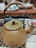 汉泊科大容量烤奶茶壶围炉煮茶壶整套陶罐茶提梁壶酒店泡茶壶粗陶碳套装 柴烧南瓜壶500ml特价 实拍图