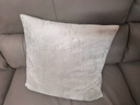 京东京造棉花糖抱枕 超柔棉棉绒沙发床头客厅办公室腰靠枕垫 灰色45x45cm 实拍图