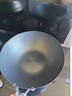 中康铁锅炒锅不粘锅经典款深氮平底锅精铁无涂层电磁炉燃气通用套装 实拍图