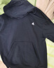 adidas休闲加厚毛圈连帽卫衣套头衫男女秋冬阿迪达斯官方轻运动   黑色   S 实拍图