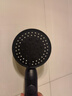 Rosecret【德国】增压淋浴花洒喷头全套强劲家用多功能洗澡手持莲蓬喷头 黑色-单喷头+1.5米防爆软管+支架丨浴室浴霸一整套 硅胶出水孔密集大出水量畅享淋浴 实拍图