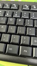 双飞燕（A4TECH) WK-100 有线键盘 办公打字用薄膜键盘笔记本外接台式电脑通用键盘104键 USB接口 黑色 实拍图