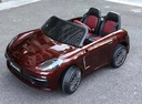 小童鞋【加长升级双人座】儿童电动汽车可坐大人四轮遥控宝宝小孩玩具车 【烤漆】红色 顶配四驱24V7A+软胎【动力强劲】 实拍图