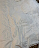 无印良品100%白鹅羽毛被子 羽毛绒丝冬被 秋冬被芯约5.9斤200*230cm白色 实拍图