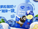 蒙牛（MENGNIU）纯甄蓝莓果粒风味酸奶自立袋 150g×12袋 实拍图