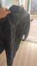 骆驼（CAMEL）轻薄羽绒服男防泼水90%绒子立领外套 J1W2PLN140B 尊贵蓝 XL 实拍图