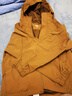 优衣库男装女装防风连帽外套/夹克户外休闲25秋冬新款478231 34 驼色 S 实拍图