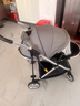 酷贝乐（coballe）婴儿车0-3岁用折叠可坐可躺减震遛娃神器轻便溜娃新生儿宝宝推车 星空灰(轻巧便携+全罩遮阳) 实拍图