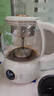 美的（Midea）煮茶器煮茶壶花茶壶 养生壶迷你恒温电热水壶蒸茶器喷淋式316L不锈钢烧水壶黑茶茶具1升YSTM-Z11 实拍图