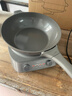 美的（Midea）钛陶电炒锅 电蒸锅宿舍煮锅炒菜专用分体式家用多功能一体电火锅煎锅5.5L多用途锅HCG3218S配蒸笼 实拍图