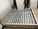 顾家家居布艺床京东家具双人床1.8米x2米9052月纱白高脚款床架京仓闪发 实拍图