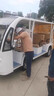 电动观光车四轮11座14座燃油封闭式全包围售楼处看房车景区点游乐场公园校内旅游览电瓶摆渡接驳车 14座封闭高配 实拍图