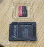 闪迪（SanDisk）64GB TF（MicroSD）存储卡 U3 C10 A2 V30 4K 至尊超极速移动版内存卡 读速200MB/s 实拍图