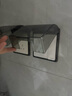 国际电工插座防水罩自粘贴式开关保护盖套厨房浴室卫生间防水盒86型防溅盒 一位防水盒-86型通用【黑透明】 实拍图