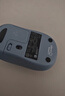 罗技（Logitech）M221 轻音鼠标 无线鼠标 办公鼠标 对称鼠标 带无线微型接收器 雾霭蓝 实拍图