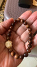 黑花梨名木手串男款手链女款佛珠手串文玩手串藏式桶珠饰品配饰 08mm+醒狮手串 实拍图