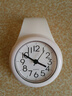 BBA挂钟浴室防水厨房卫生间创意家居迷你时钟个性小巧石英钟珍珠白 实拍图