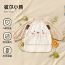 贝肽斯宝宝罩衣春秋款外穿围兜儿童吃饭男女灯芯绒反穿衣 彼尔小熊S 实拍图
