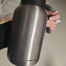 炊大皇保温壶304不锈钢家用大容量防滑底保温壶 雅黑 2.2L 实拍图