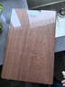 爱仕达（ASD）菜板进口乌檀木99%抗菌砧板整木加大加厚双面防霉面板45*30*3.0cm 实拍图