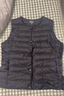 雪中飞经典新款基础舒适轻薄羽绒便捷短款保暖羽绒小马甲轻盈便携舒适 宝石黑|8086-女 XL 175/96A 实拍图