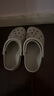 卡骆驰（CROCS）洞洞鞋贝雅男鞋女鞋轻便耐磨一脚蹬拖鞋休闲鞋|10126 卵石色-2V3 37 /38(230mm) 实拍图