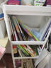 安尔雅移动书架带轮子简易家用卧室书本收纳置物架 4层 实拍图