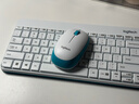 罗技（Logitech）MK245 Nano 键鼠套装 无线键鼠套装 办公键鼠套装 紧凑型 可调支架 带无线2.4G接收器 白 实拍图