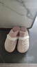 GOEWY棉拖鞋女秋冬季保暖女士棉拖厚底居家室内防滑毛绒拖鞋情侣可外穿 浪漫粉色【TPR防滑大底+保暖锁温+亲肤毛绒】 38-39 （适合38-39脚穿） 实拍图