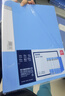 得力（deli）6只A4/40页资料册中小学生考试文件收纳册活页插袋文件夹档案资料文件保护 办公用品27153 实拍图