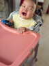 爱婴树婴儿宝宝餐椅肯德基同款儿童多功能座椅高度可调成长吃饭餐桌椅厚 粉色+双餐盘+置物兜+万向轮+坐垫 【加厚款】新一代多功能儿童餐椅 实拍图