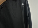卡尔美（KELME）运动紧身衣男秋季长袖打底衫透气篮球足球弹力训练健身服 黑色3891113(LOGO在左胸) 2XL/185 实拍图